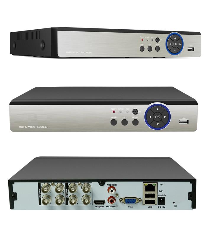 ADVR-8 AHD видеорегистратор гибридный 8 Vdeo/1 Audio. LAN. VGA. HDMI. USB.   